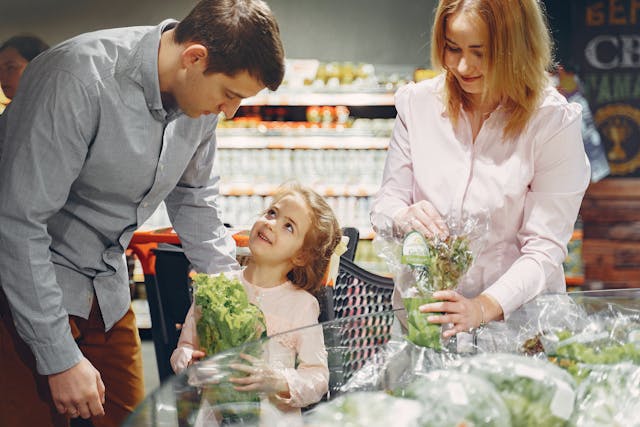 kupovina u supermarketu na nemackom